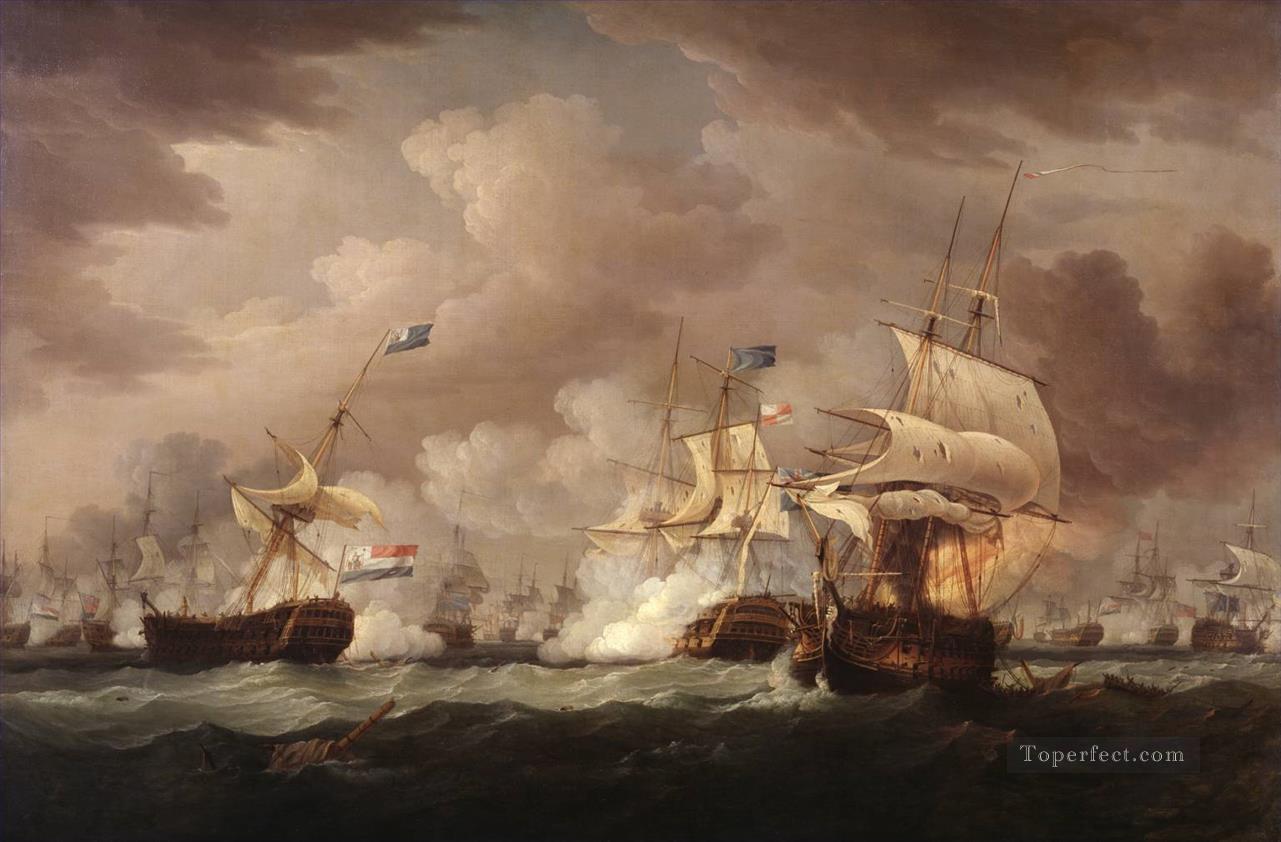 the naval war warships Oil Paintings
